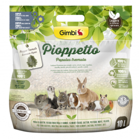 Натурална биоразградима постелка GIMBI PIOPPETTO LITTER за гризачи и малки животни